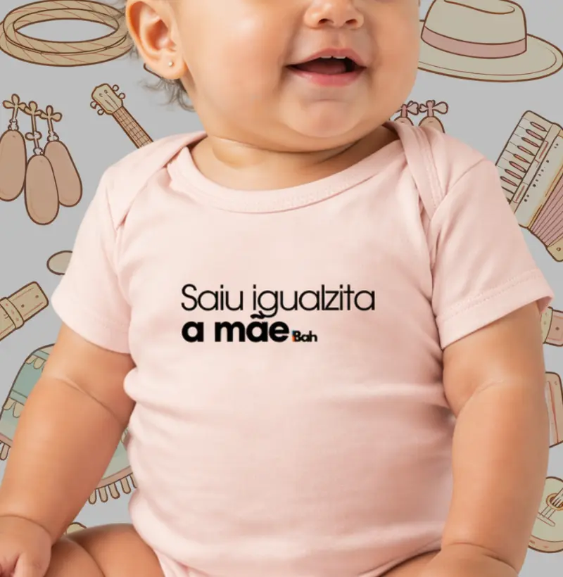 Saiu igualzita a mãe