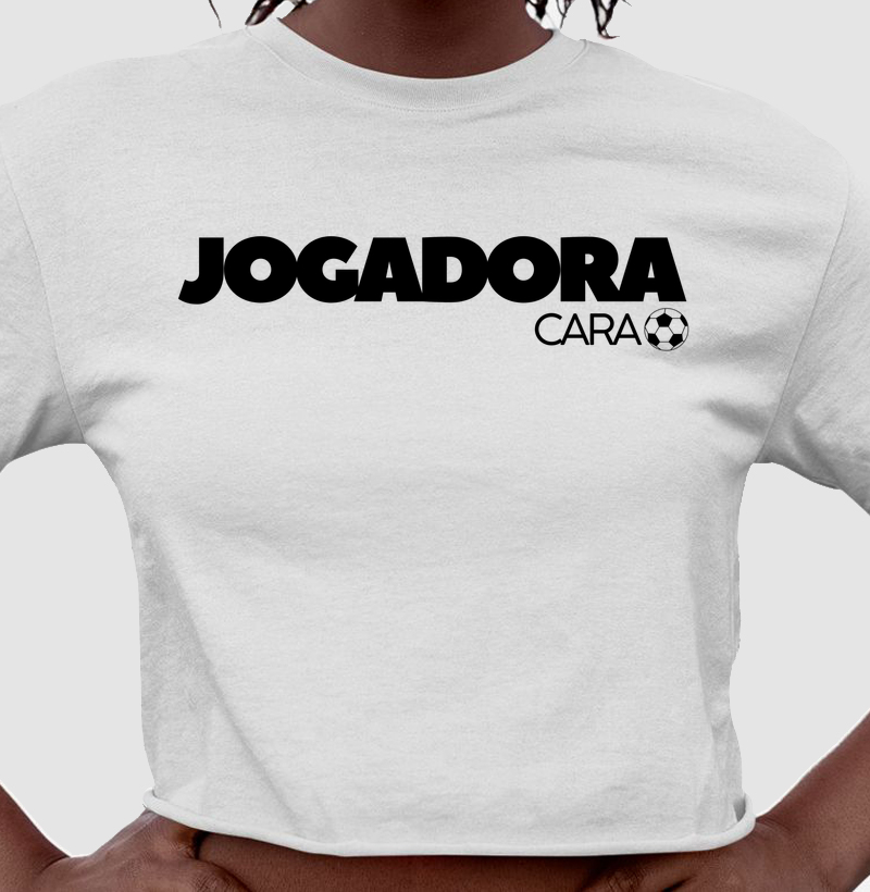 Jogadora cara cropped