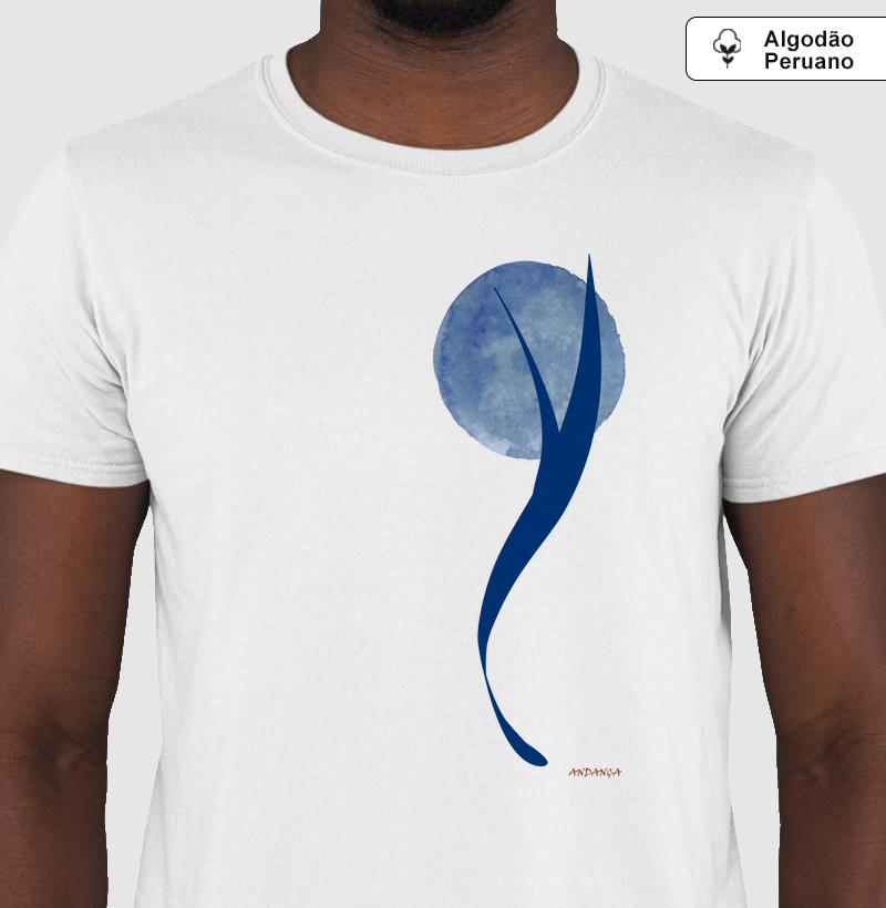 Zen Azul - Algodão Peruano