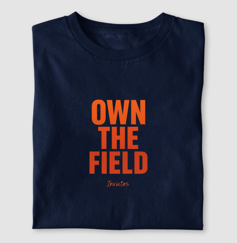 Camiseta Algodão Penteado - Own The Field