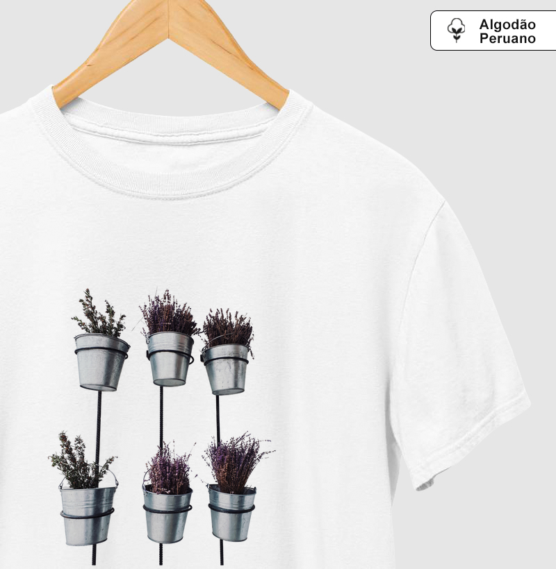 Camiseta Basica Flowers Owl Basic