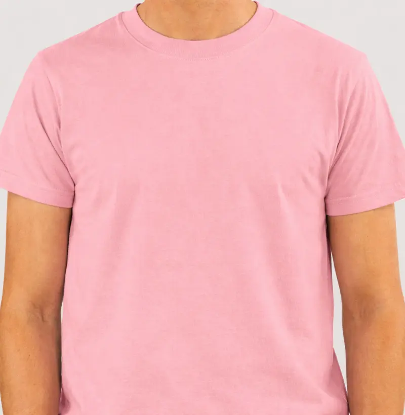 Camiseta Básica Lisa Rosa | Candwell  