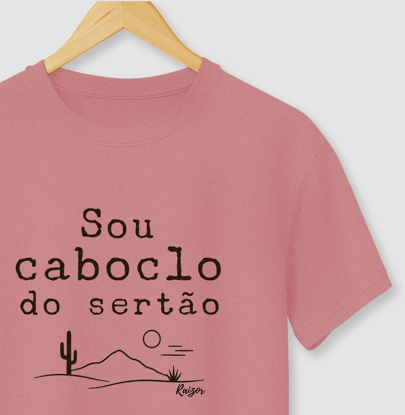 Camiseta Sou Caboclo do Sertão
