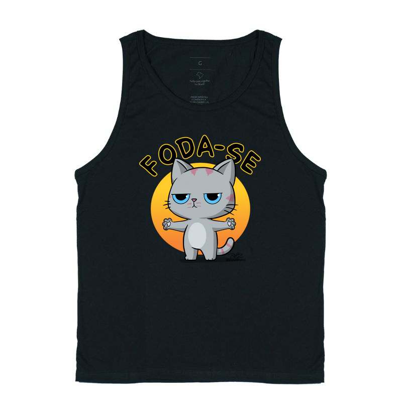 Camiseta Gato Sincero F...