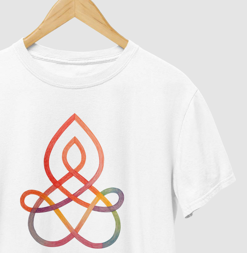 Desenho de forma colorido