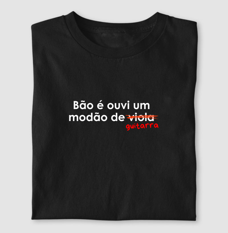 Bão é ouvi um modão... de guitarra!