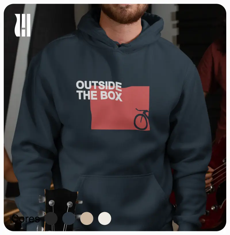 Moletom Hoodie Outside the Box