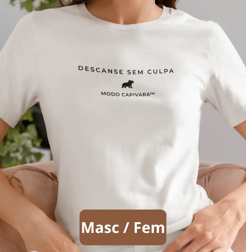 Descanse Sem Culpa — Modo Capivara