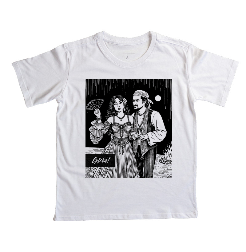 Camiseta infantil - Casal de Ciganos - Imagem 5