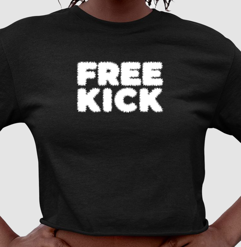 CAMISETA CROPPED FREE KICK ESPINHOS