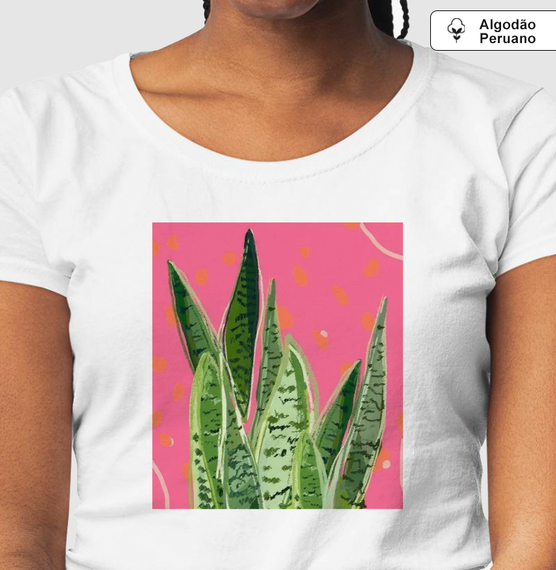 Camiseta Algodão Peruano Espada São Jorge