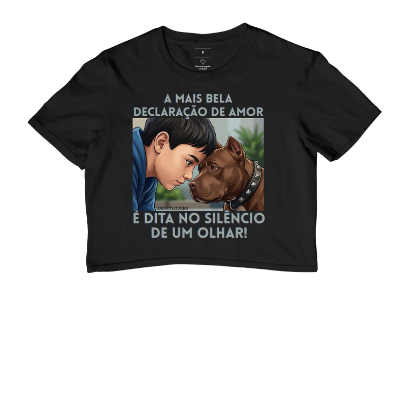 A MAIS BELA DECLARAÇÃO DE AMOR É DITA NO SILÊNCIO DE UM OLHAR!