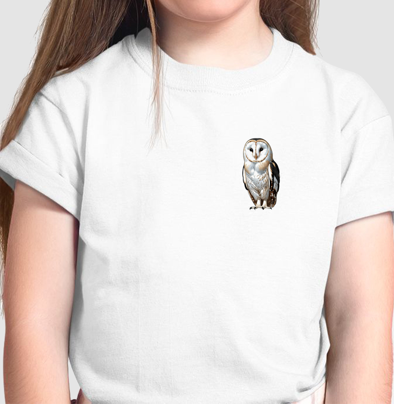 Camiseta Infantil Coruja