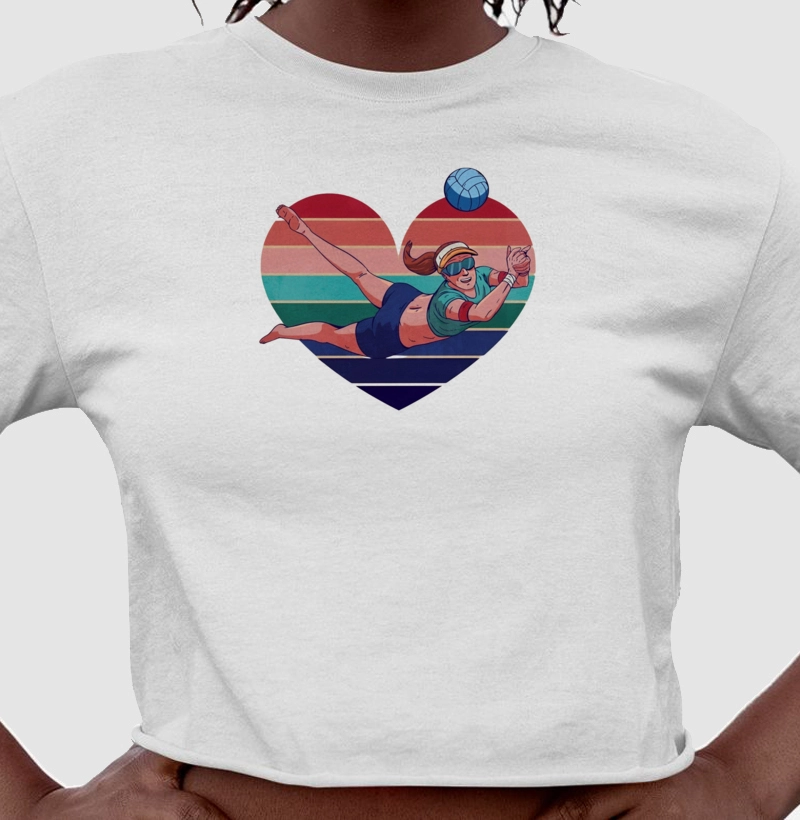 Cropped Defesa Vôlei