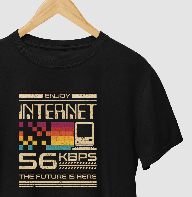Camiseta Aproveite a Internet a 56kbps