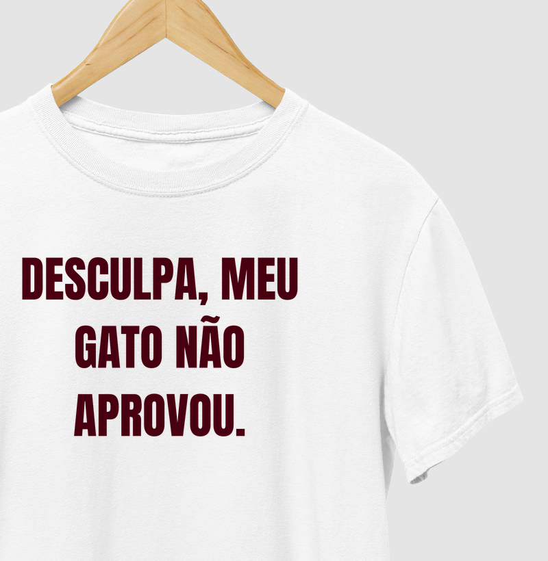 Desculpa, meu gato não aprovou.