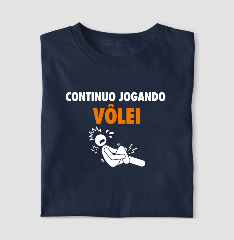 Continuo jogando vôlei