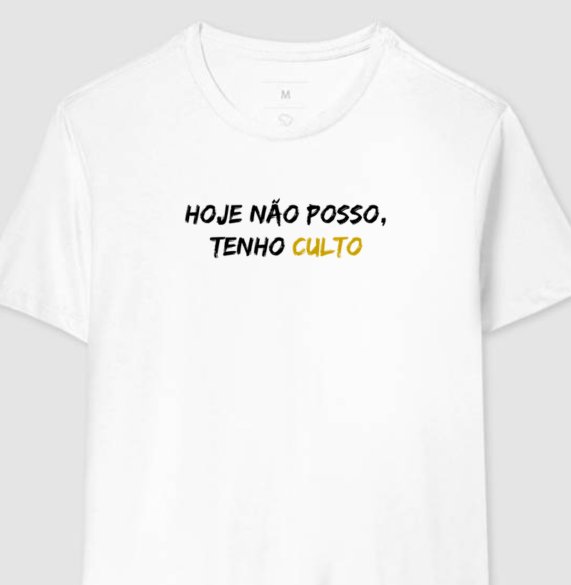 Hoje não posso, tenho culto