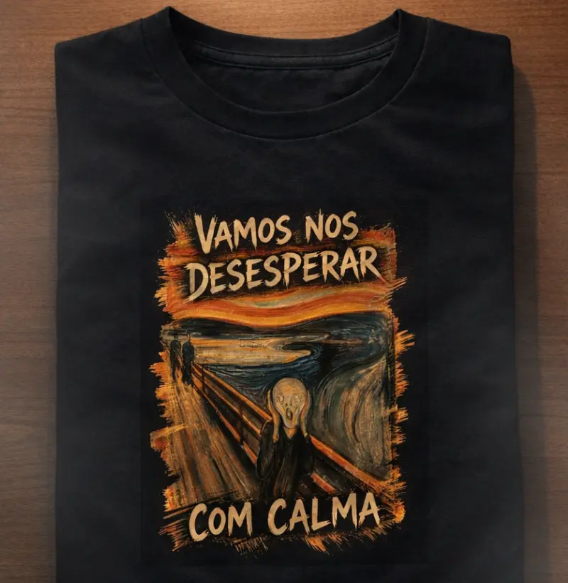 VAMOS NOS DESESPERAR COM CALMA