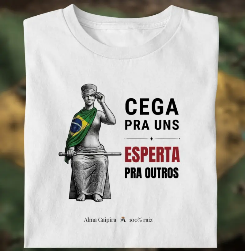 Cega pra uns, esperta pra outros