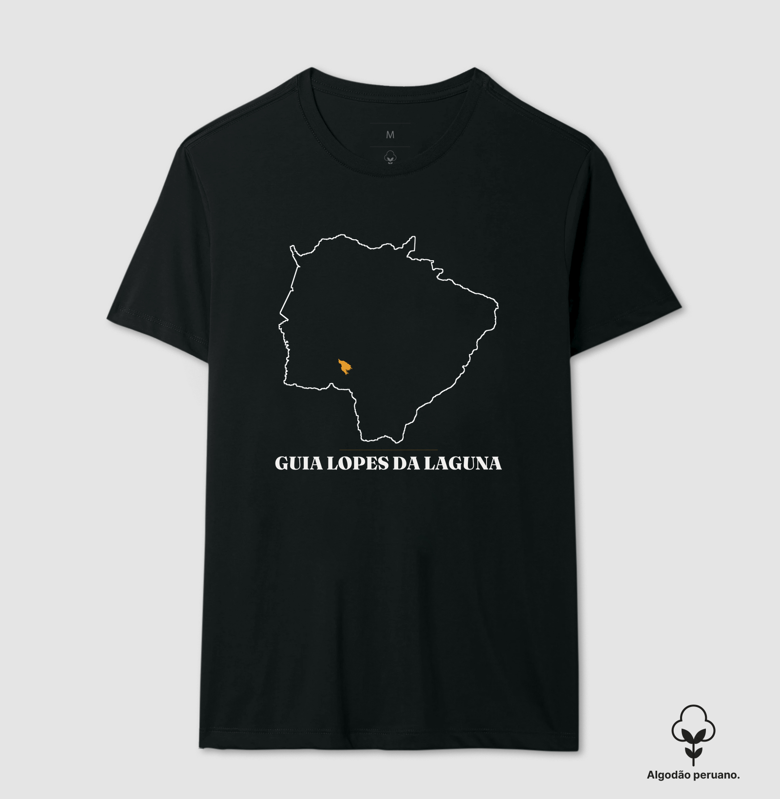 Guia Lopes da Laguna | Traço MS - Camiseta Algodão Peruano