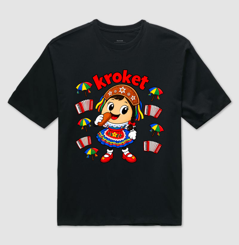 Egg Kroket - Pernambuco - Camiseta Oversized
