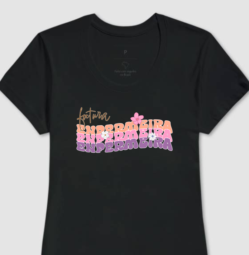 Estampa Futura Enfermeira