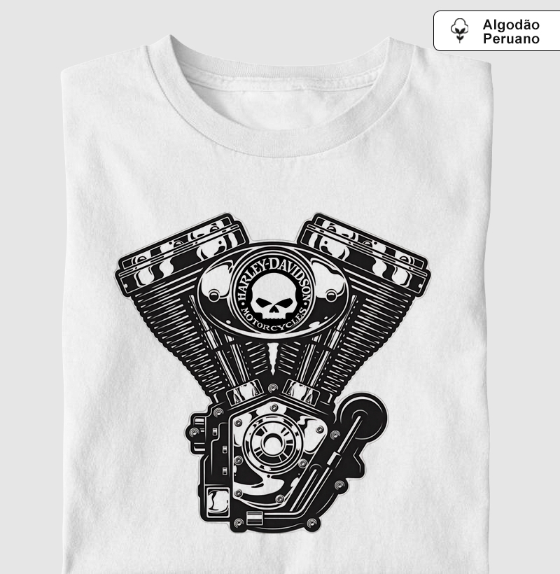 Supreme Harley Davidson Motor (tecido algodão peruano)