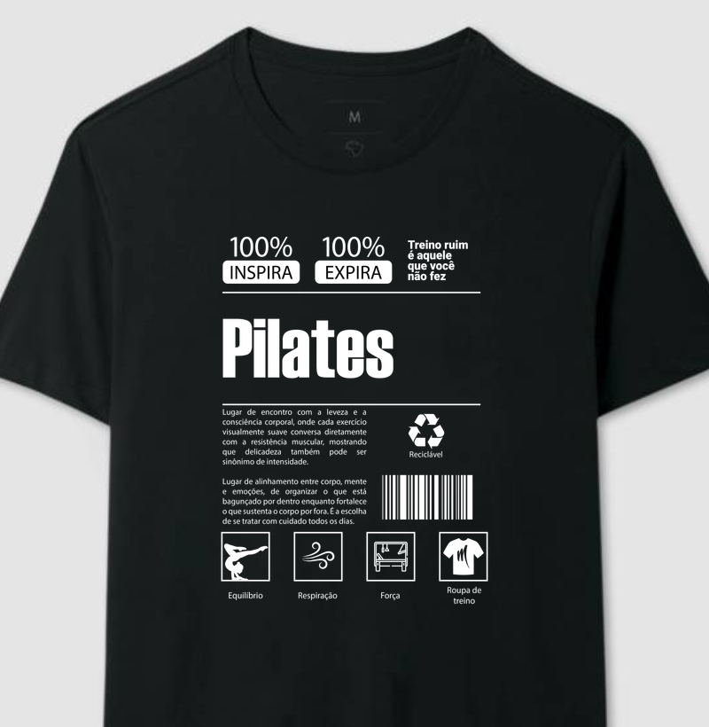 T-Shirt - Produto Pilates