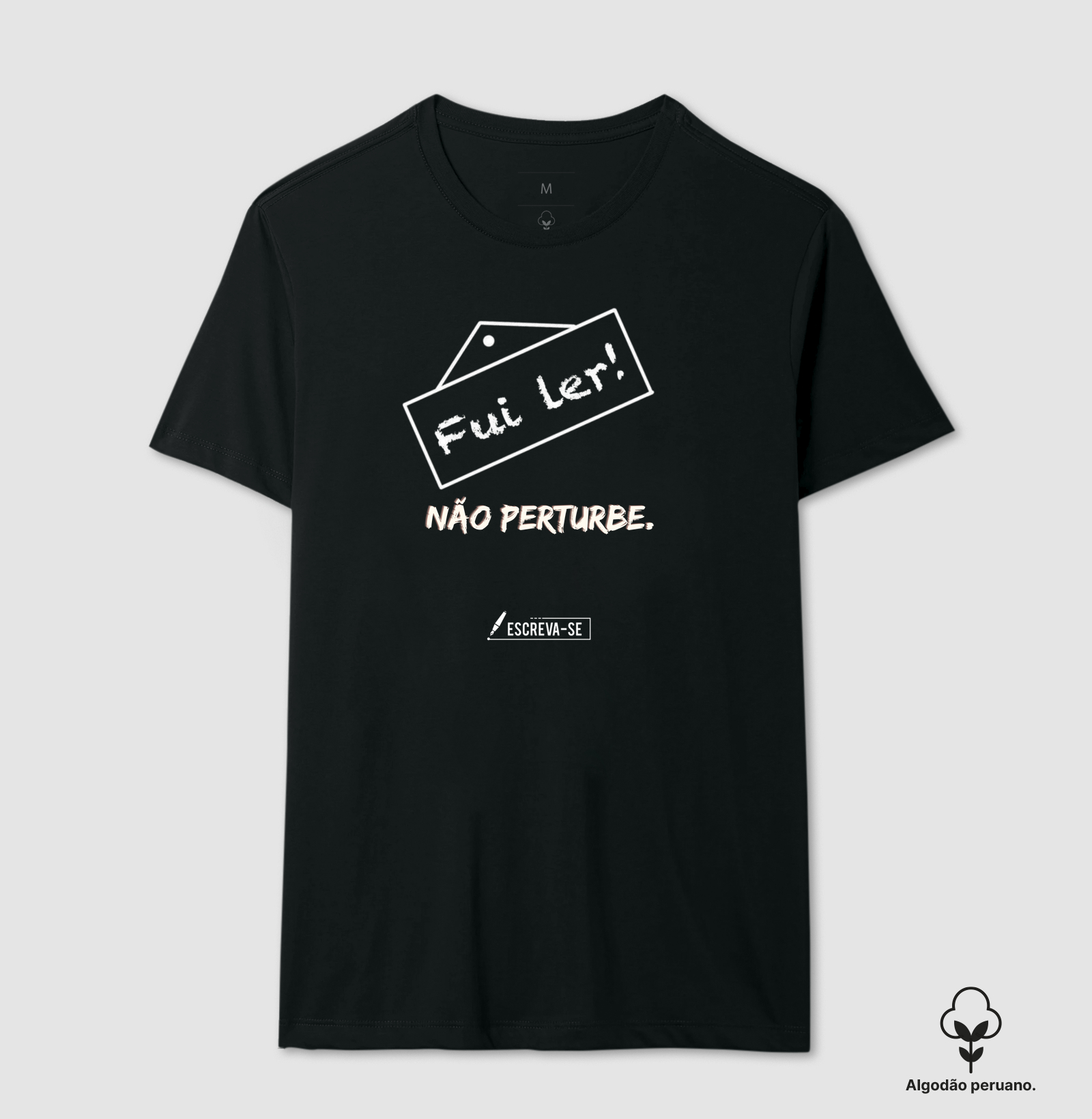Fui ler, não perturbe