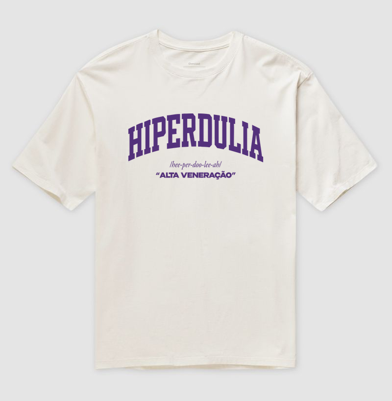 CAMISETA OVERSIZED HIPERDULIA
