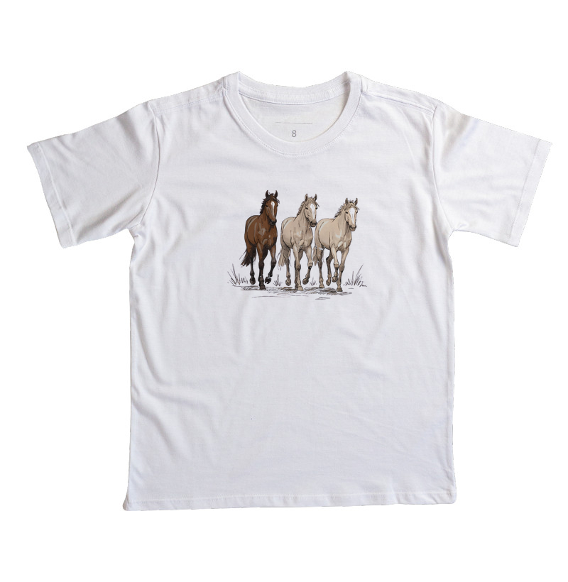 3 cavalos - Algodão 30.1