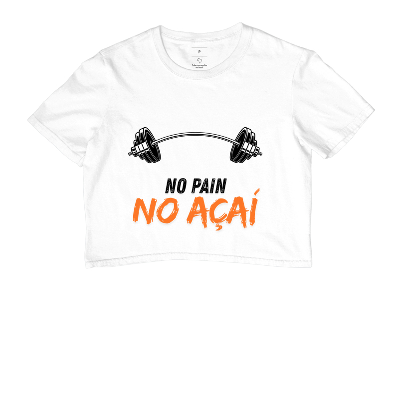 Camiseta No pain no açaí