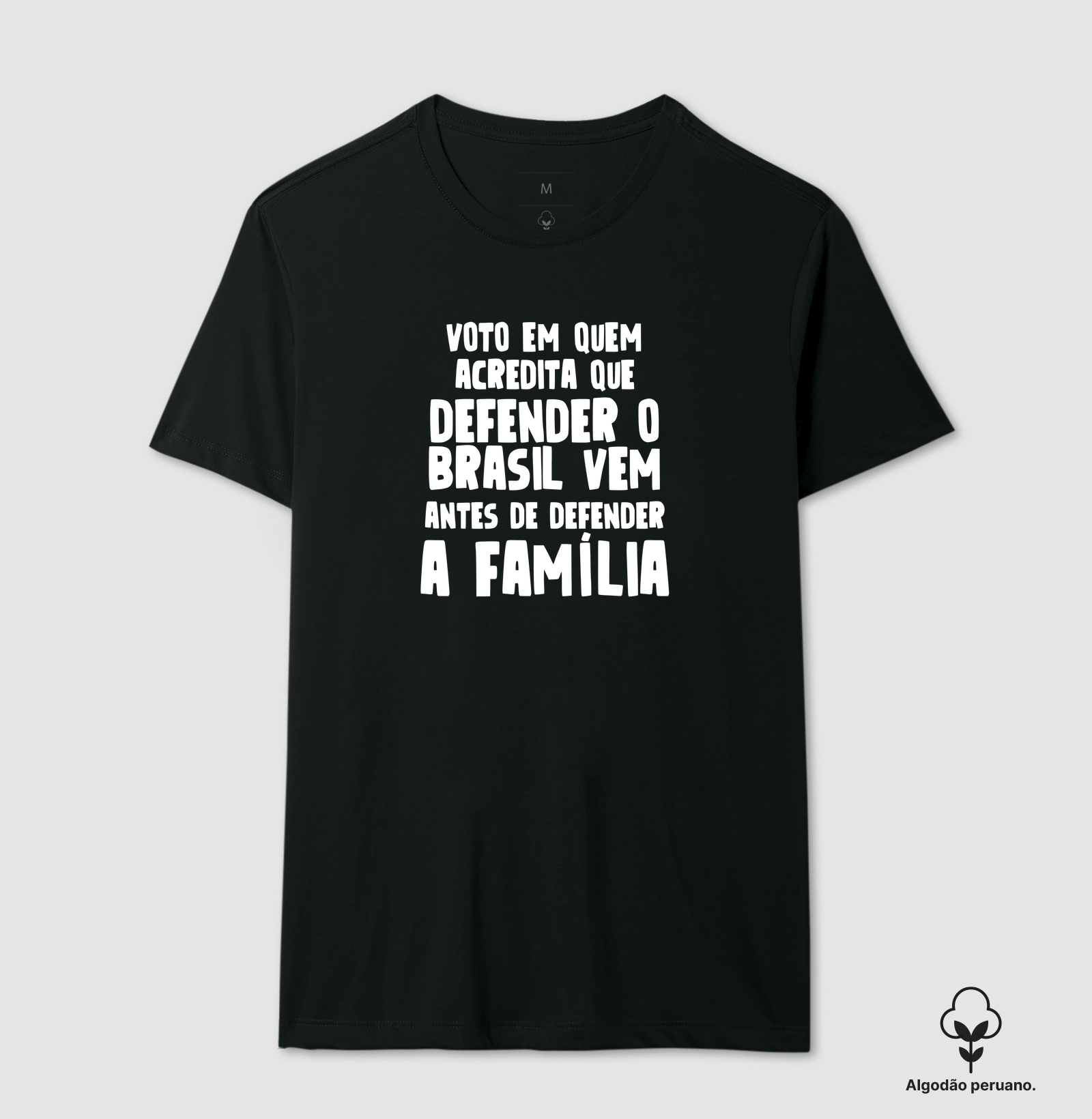 Família - Camiseta Algodão Peruano