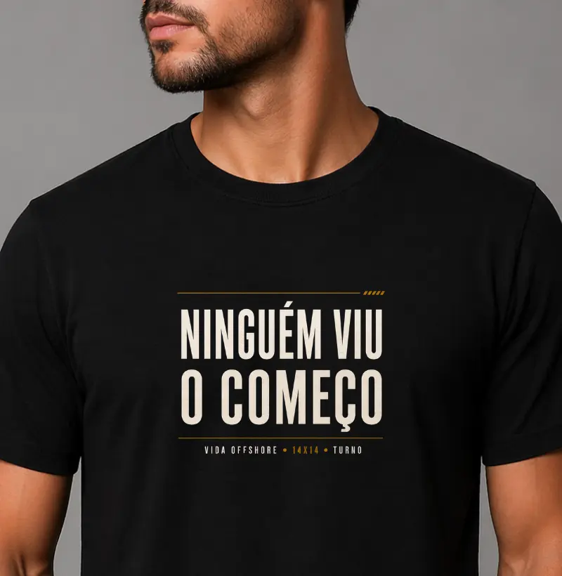 Ninguém viu o começo