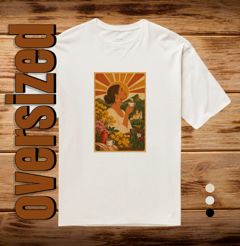 Manhã Mineira - Camiseta Oversized