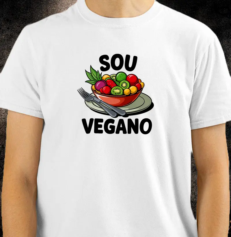 Camiseta Sou Vegano