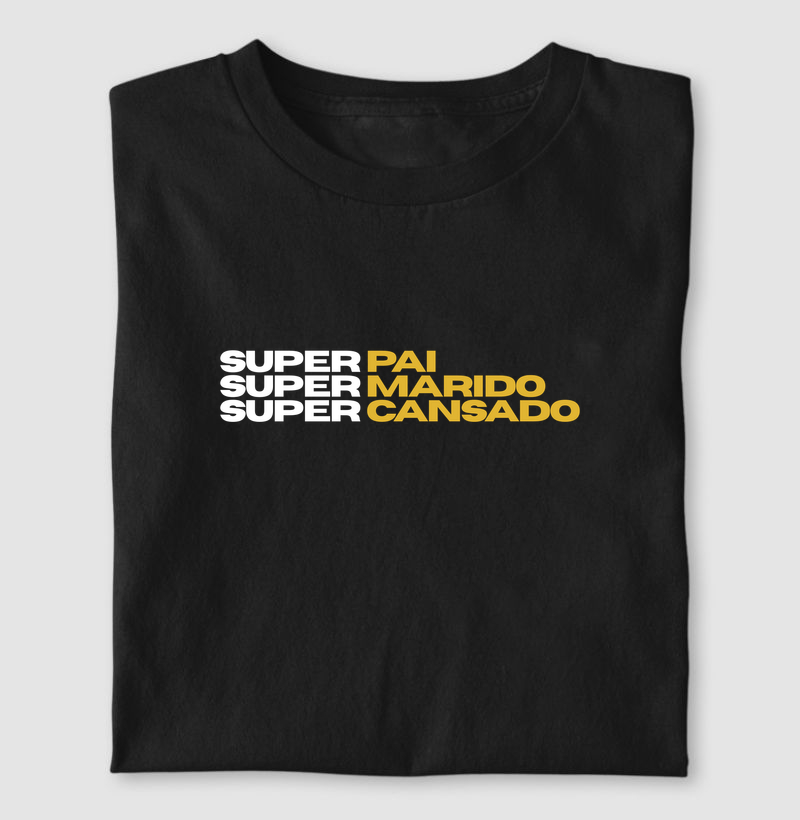 Camiseta Super Cansado - Camiseta