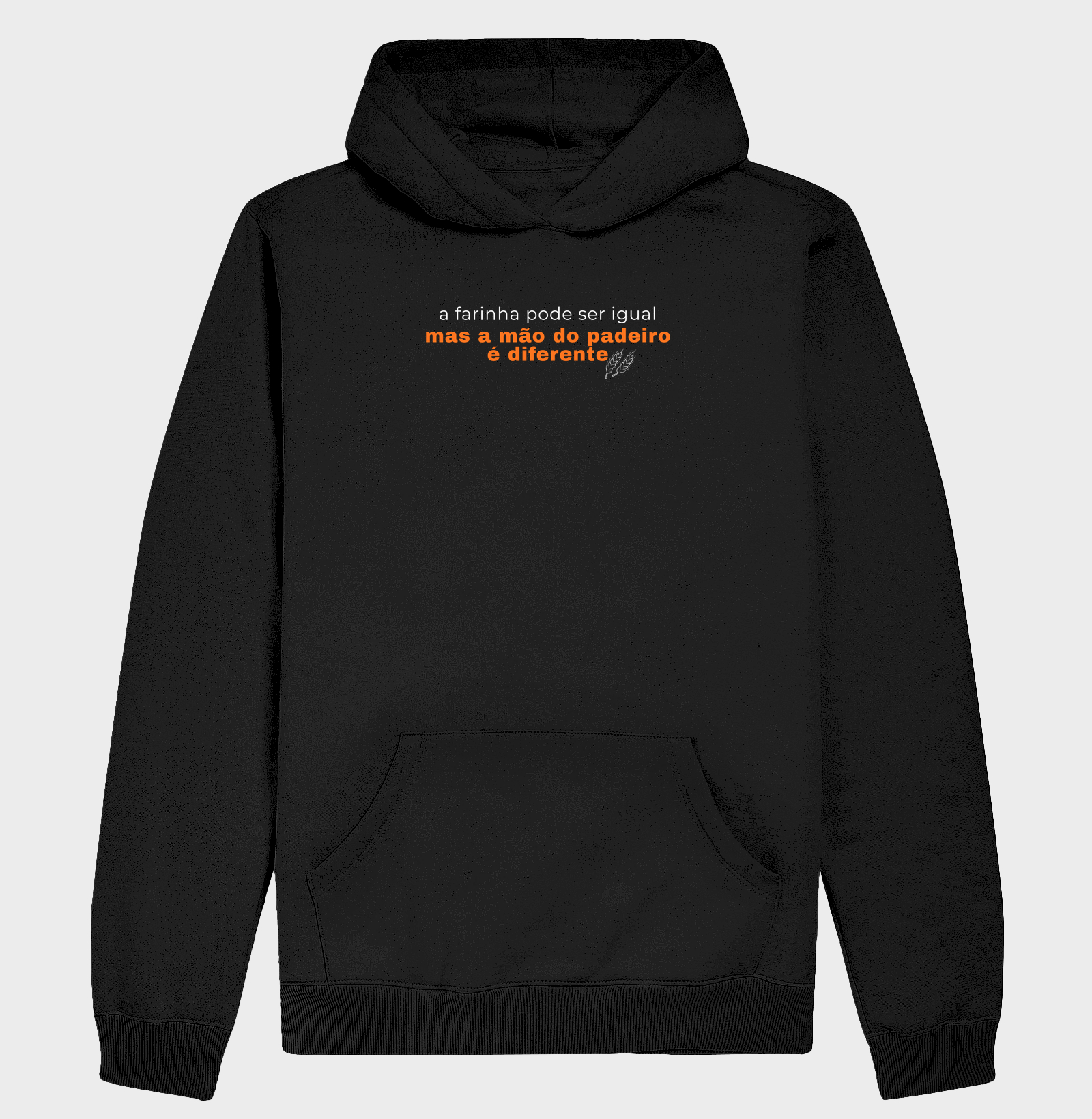 farinha igual - Hoodie Moletom