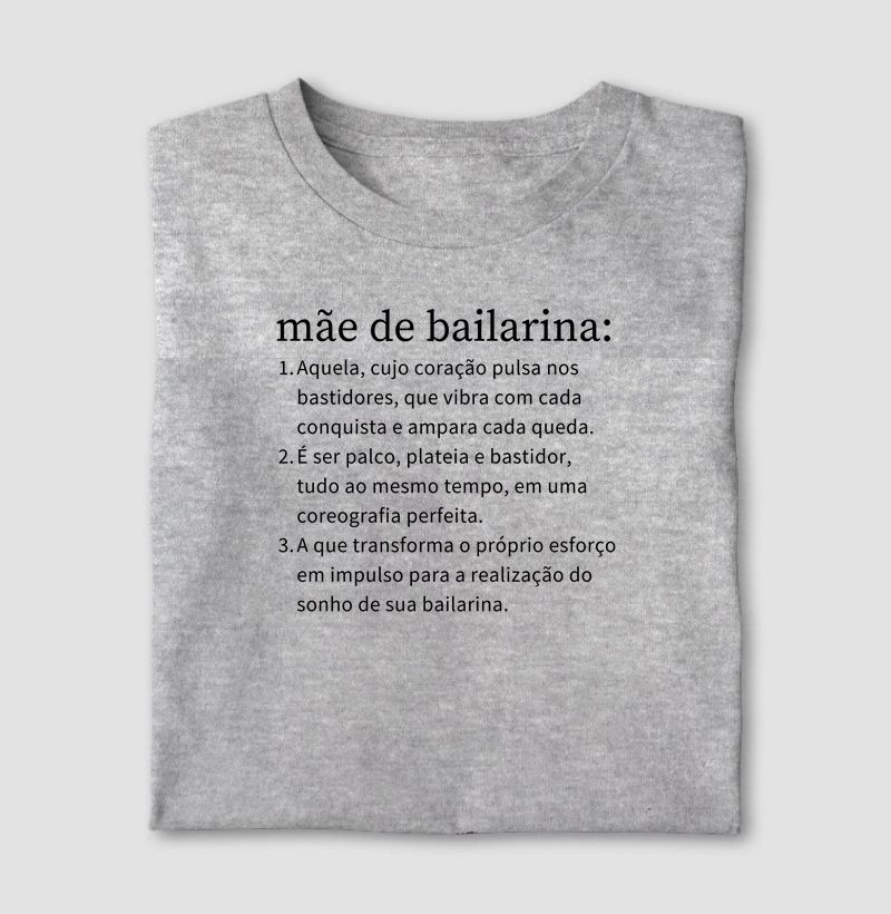 Definição de mãe de bailarina