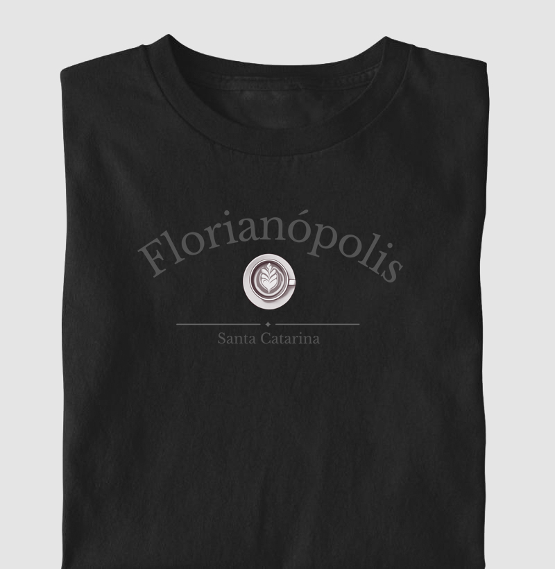 Camiseta Florianópolis Algodão Nacional