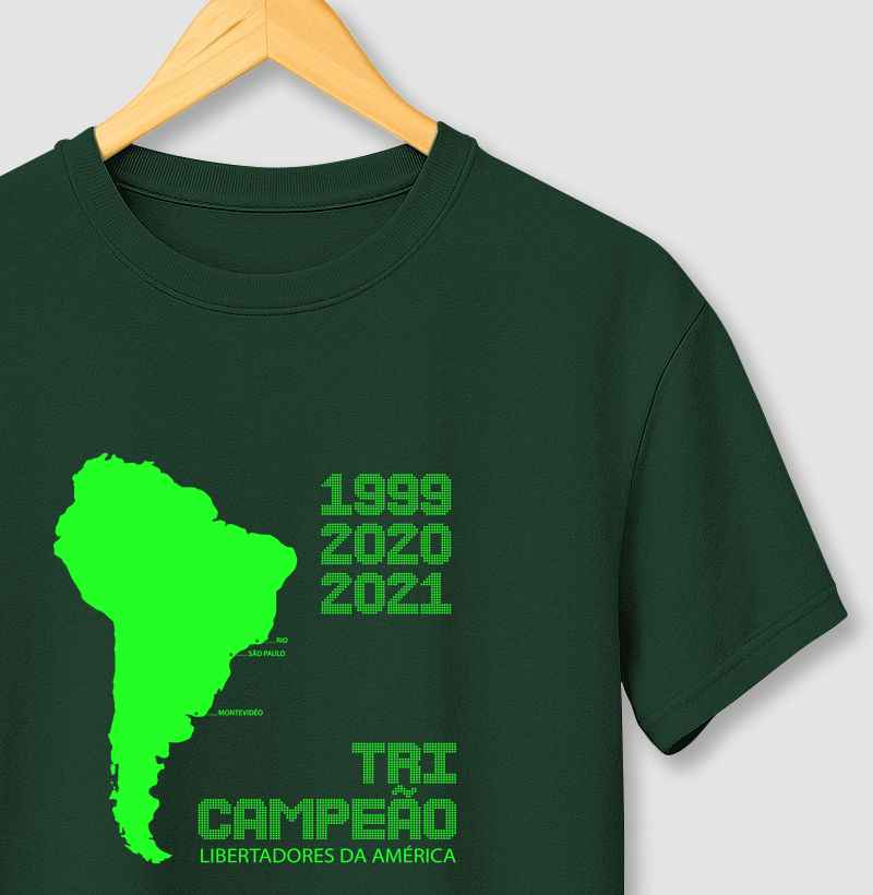 Camiseta Tricampeão Libertadores