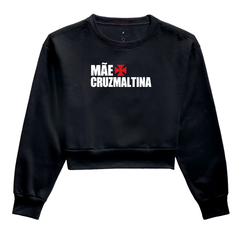 Mãe Cruzmaltina - Cropped Moletom