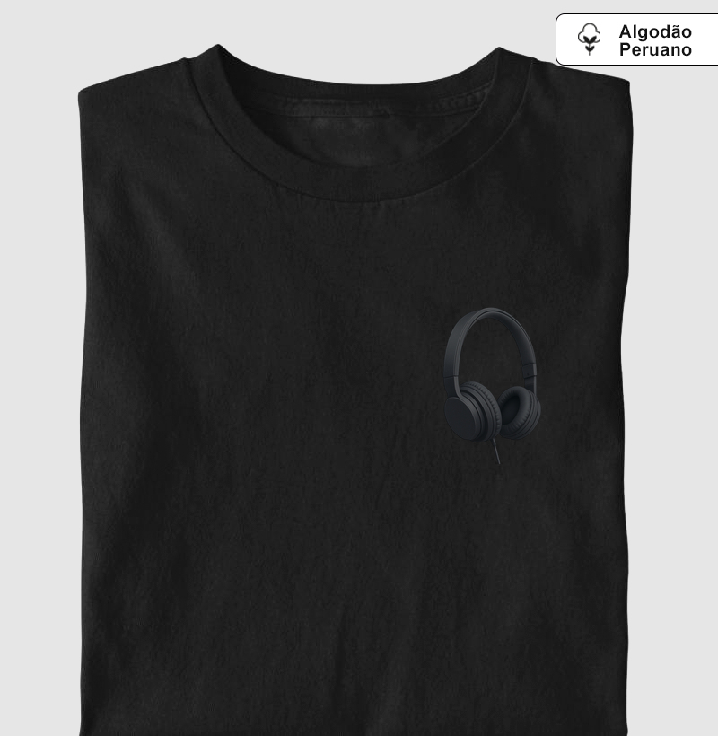 FONE MINIMALISTA - Camiseta Algodão Peruano