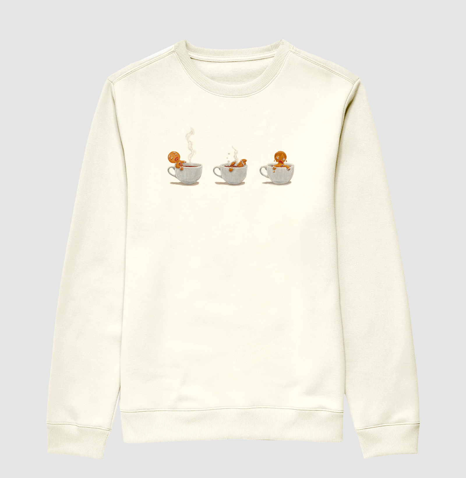 Suéter Moletom Derretendo na Xícara