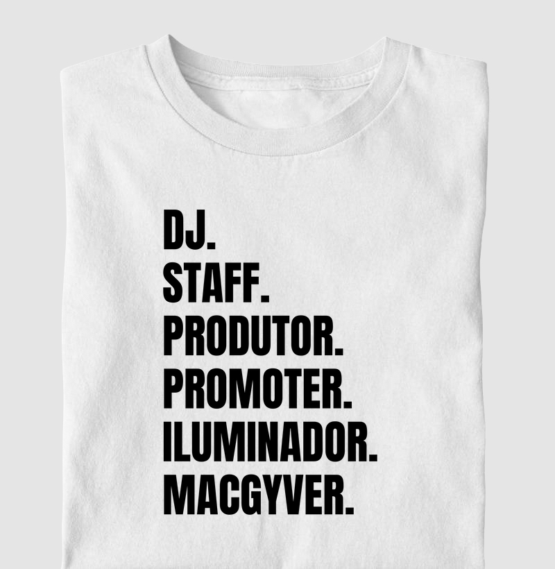 DJ tem que ser MacGayver