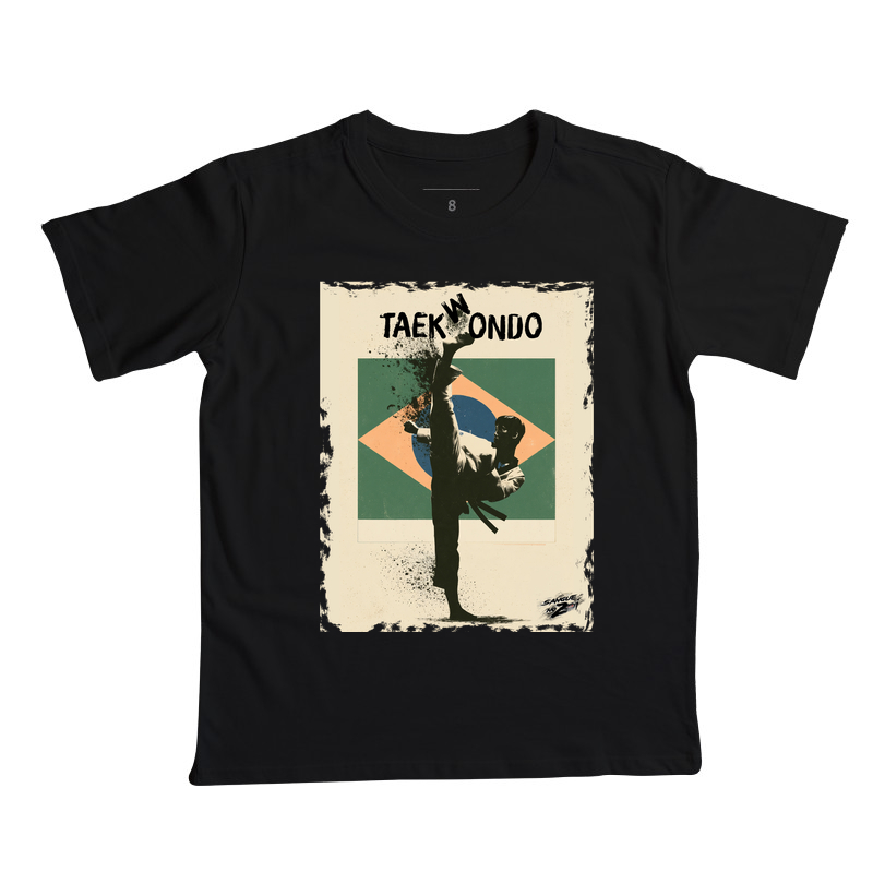 taekwondo Brasil - Camiseta Infantil