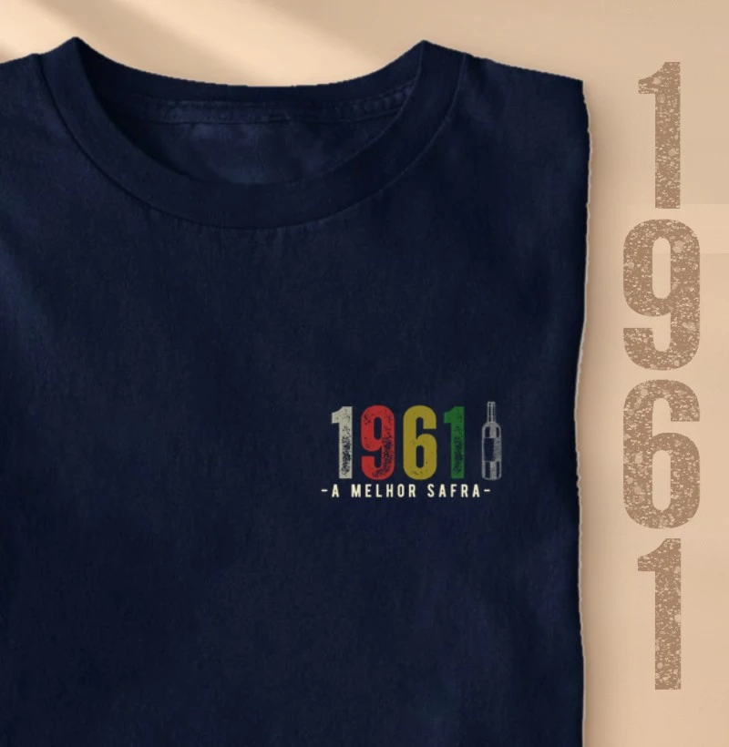 Camiseta A Melhor Safra 1961 - Bolso - Camiseta
