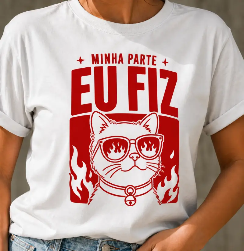 minha parte eu fiz