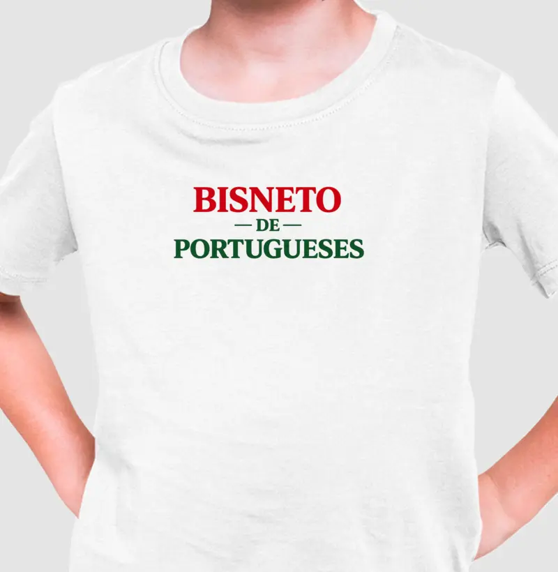 Bisneto de Portugueses